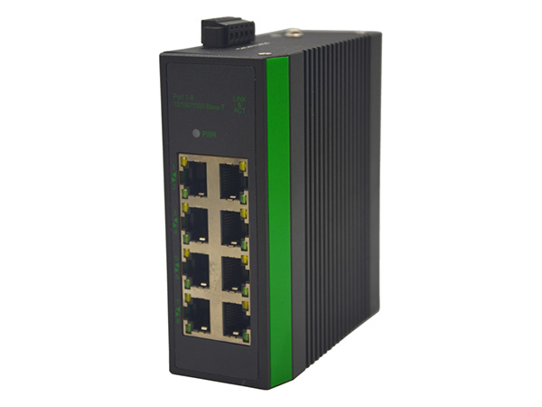 非管理型導軌式工業級千兆以太網交換機MKL108G-I